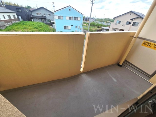 プログレスのバルコニー|イメージ（同建物内別部屋の写真です）