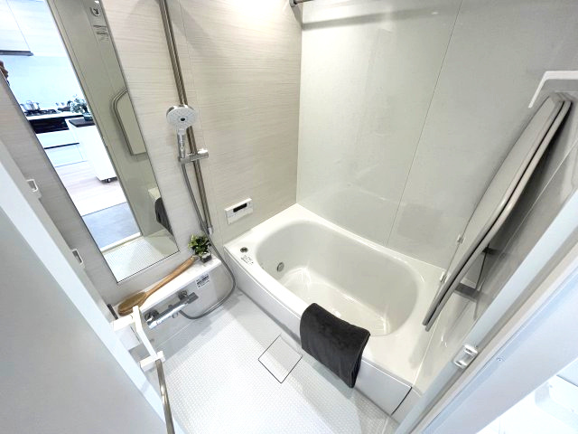 エステ・スクエア新所沢の浴室|清潔感のある浴室で、日々の疲れを癒してください。