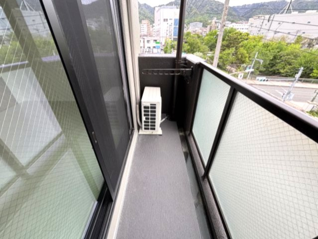 N-CUBEⅢのバルコニー
