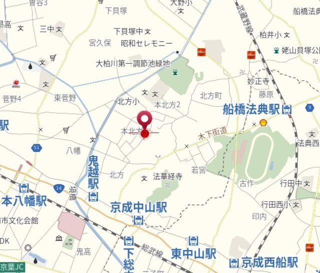 メゾン　ルーナの地図|★案内図★