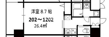 フォレストグレイス城東京橋Ⅰの間取り