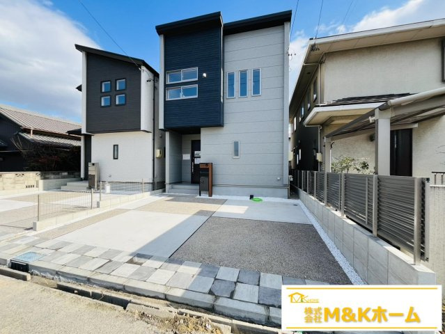 知多市つつじが丘3丁目　全2棟　1号棟の前面道路含む現地写真|並列駐車2台可能☆