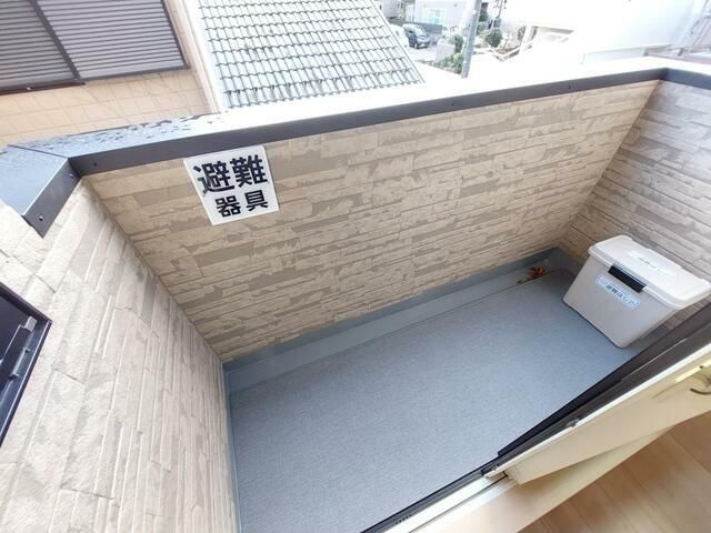 メゾン・ド・エスポワール宮千代のバルコニー