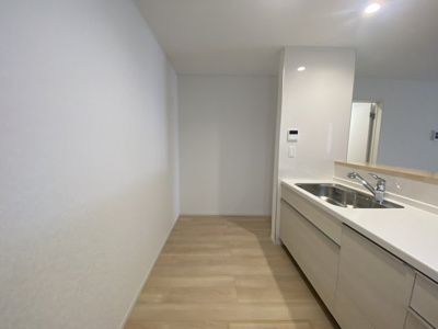 【キッチン】 | 読谷村楚辺　第3（全2棟）ラスト2号棟 | 2号棟　使いやすいシステムキッチン♪