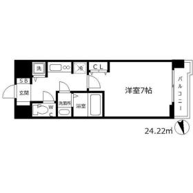 ラヴ神戸三宮の間取り