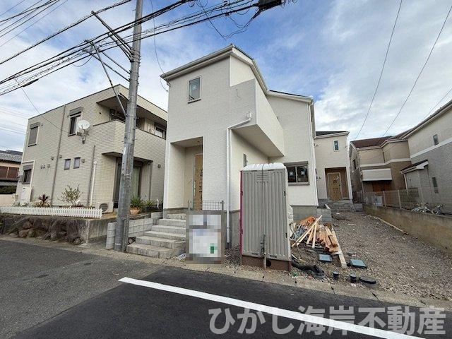 茅ヶ崎市南湖２丁目　新築戸建の外観|12月19日撮影　建築中　現地外観
