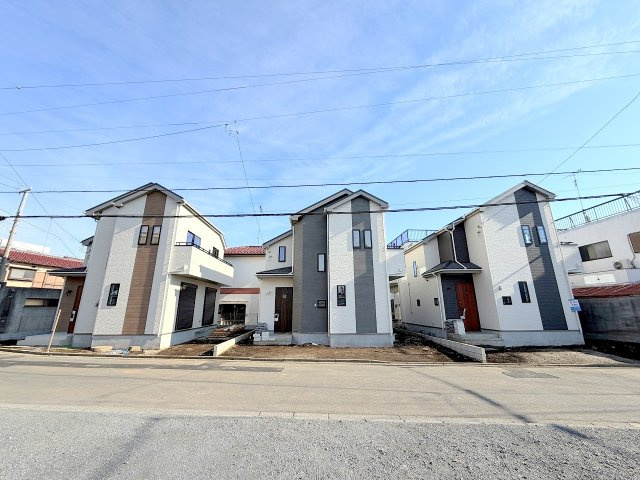 昭島市福島町全３棟　新築分譲の外観