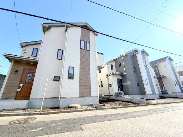 昭島市福島町全３棟　新築分譲の外観