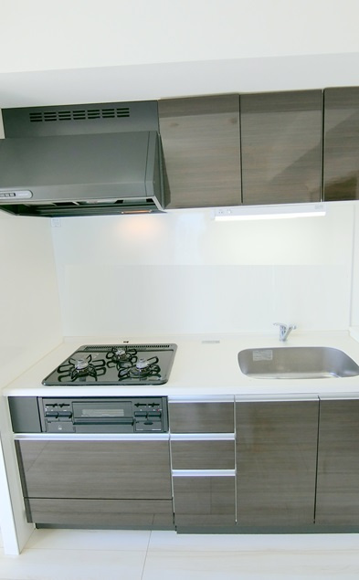 グーフォクォーレのキッチン|3口ガスグリル付システムキッチン