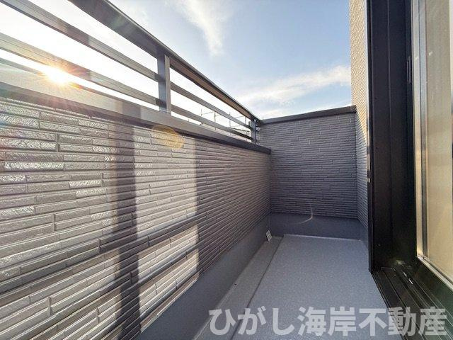 茅ヶ崎市今宿　新築戸建　全4棟　のバルコニー|バルコニー