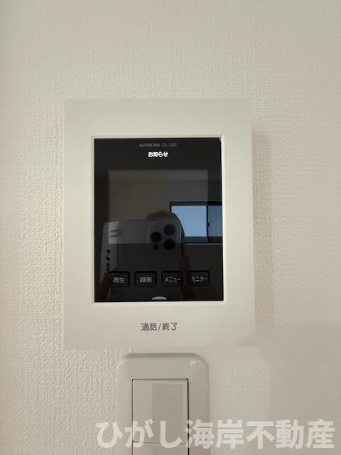 茅ヶ崎市今宿　新築戸建　全4棟　のセキュリティ|TVモニター付きインターフォン