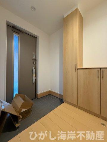 茅ヶ崎市今宿　新築戸建　全4棟　の玄関|12月20日撮影　玄関