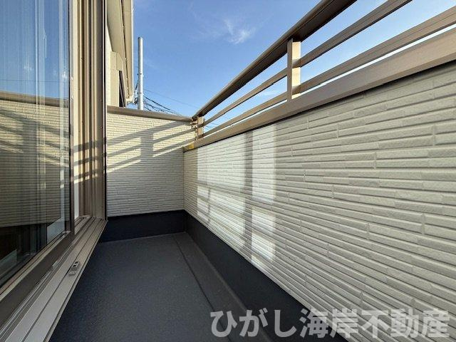 茅ヶ崎市今宿　新築戸建　全4棟　のバルコニー|バルコニー