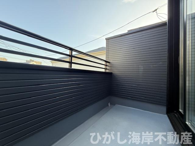 茅ヶ崎市今宿　新築戸建　全4棟　のバルコニー|バルコニー