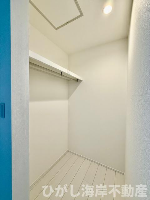 茅ヶ崎市今宿　新築戸建　全4棟　の収納|ウォークインクローゼット