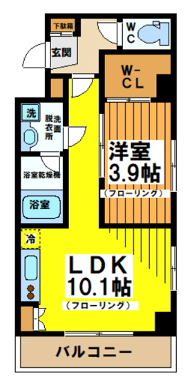 【間取り】 | カーサフラッグシブヤ