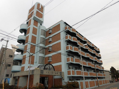 【外観】 | アミニティ７番館 | 特徴的な外観です。