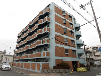 【外観】 | アミニティ７番館 | 特徴的な外観です。