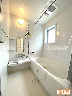 【浴室】 | 横浜市戸塚区深谷町　新築分譲住宅　全1棟　 | 施工例写真 バスルーム