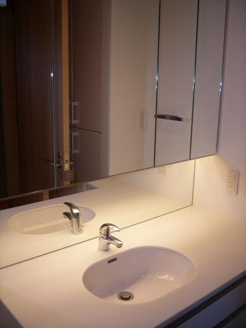 パークコート麻布十番ザ・タワーの洗面所