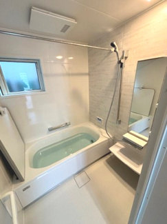 【浴室】 | 廿日市市阿品２丁目（JR阿品駅）1棟 | お風呂で日々の疲れを落としましょう♪