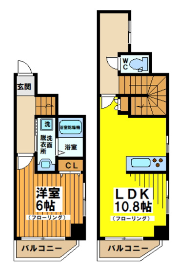 【間取り】 | カーサフラッグシブヤ