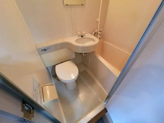 クラスタ新宿の浴室