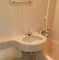 クラスタ新宿の洗面所