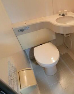 クラスタ新宿のトイレ