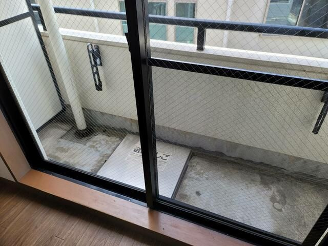 クラスタ新宿のバルコニー