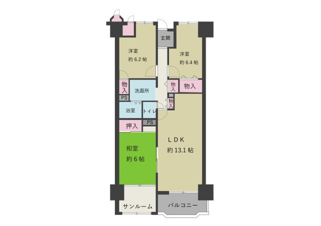 【間取り】 | エクセル住吉台