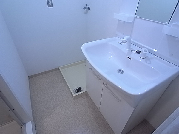 ハイツときわの洗面所