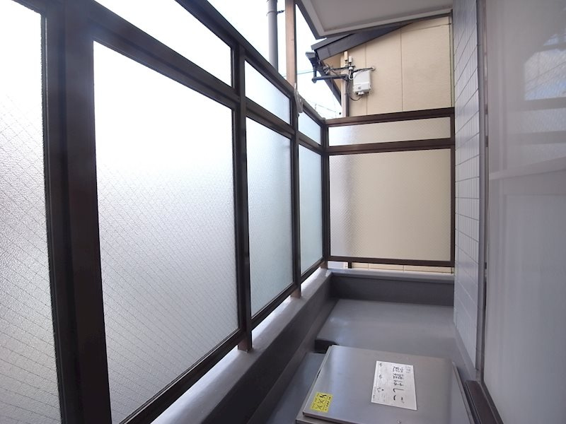 ラメゾン　アンフォレットのバルコニー