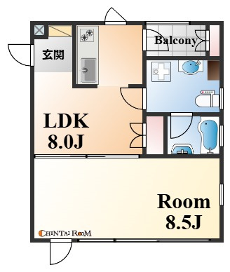 レグルス甲南山手の間取り