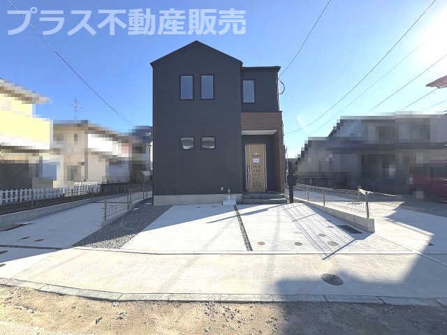 【外観】 | 福岡市早良区干隈5丁目1期　2号棟（全3棟）【仲介手数料無料・0円】 | 完成しました。物件内部もご見学頂けます。プラス不動産販売にお任せ下さい。