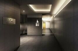 レイシス大山山手通りのエントランス