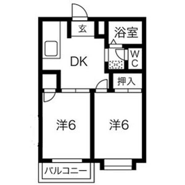 エルディム藤の間取り