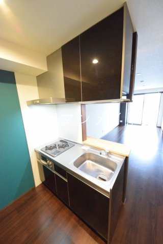 【キッチン】 | 第７山洋ビル | ガスコンロ2口付き！