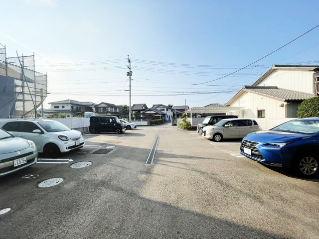 ベレオ庄町の駐車場