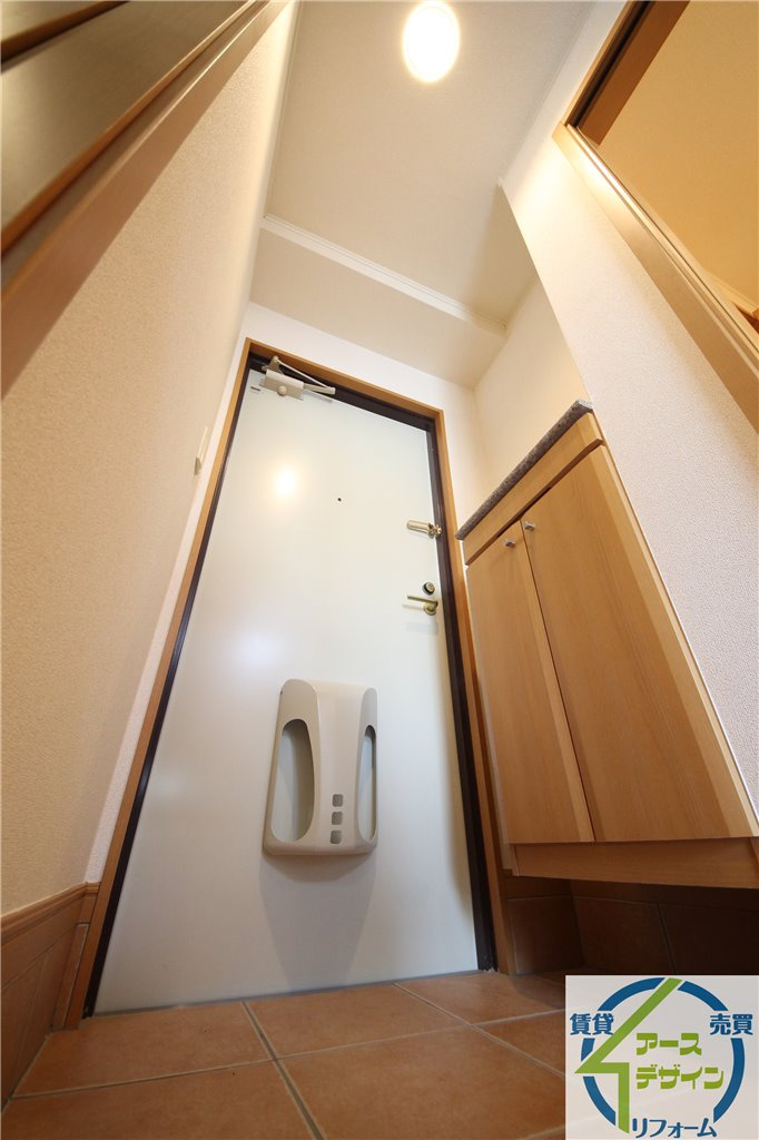 ラ・ロゼベールの玄関