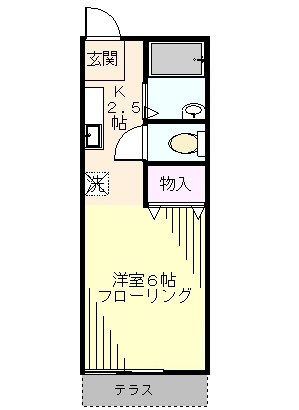 サンライズヒルの間取り|間取りです。