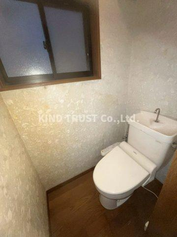 北区山崎町4-4　戸建てのトイレ|コンパクトで使いやすいトイレです