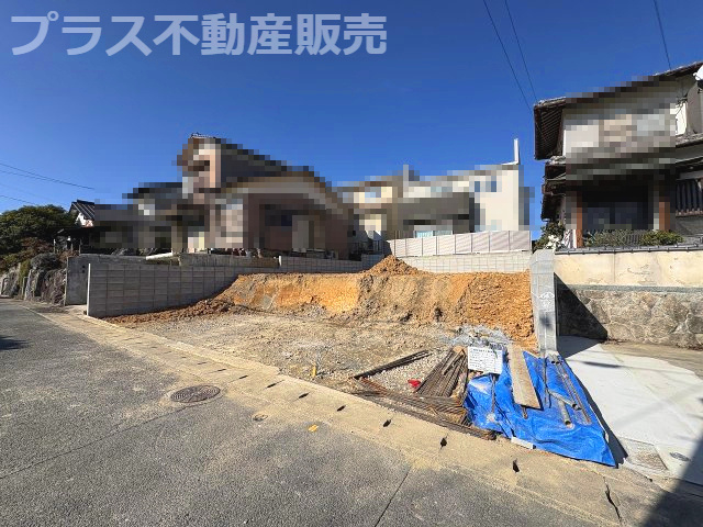 【外観】 | 福岡市城南区樋井川4丁目第1　1号棟（全1棟）【仲介手数料無料・0円】 | 現地写真。プラス不動産販売なら、現場の全ての棟をまとめてご見学頂けます。