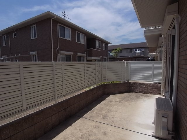 リビングタウン四条大路Ｄ棟のバルコニー