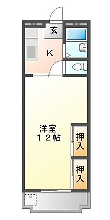 マンションツツジの間取り