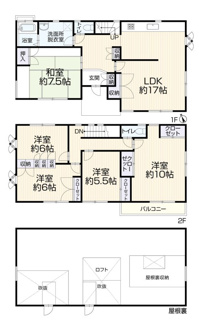 【間取り】 | 再生住宅　横浜市泉区白百合3丁目13-17 | 間取り