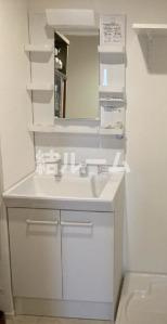 北区志茂４丁目のアパートの洗面所