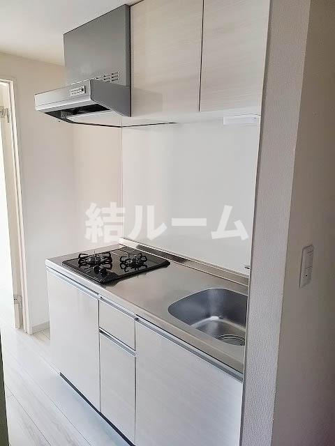 板橋区赤塚２丁目の賃貸マンションのキッチン