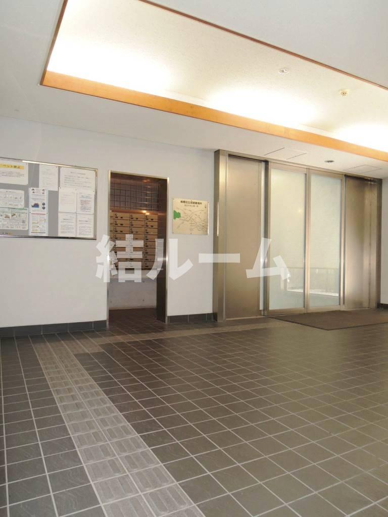 板橋区大山町の賃貸マンションのロビー