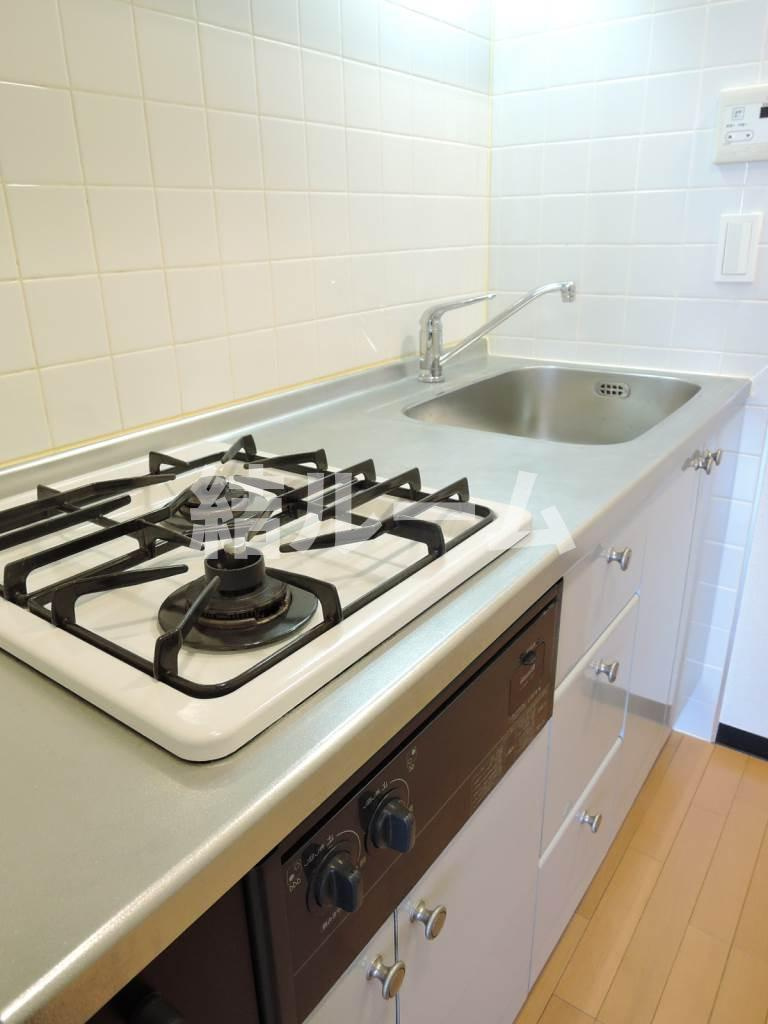 板橋区大山町の賃貸マンションのキッチン